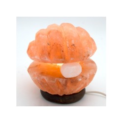 LAMPARA DE SAL CONCHA