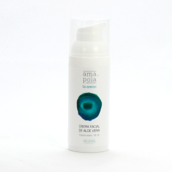 Crema facial de Aloe Vera -...
