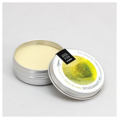 DESODORANTE BIO SÓLIDO CARICIA DE SEDA - Cosmética Ecológica Amapola Biocosmetics