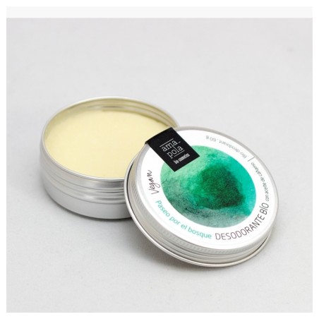 DESODORANTE BIO SÓLIDO PASEO POR EL BOSQUE - Cosmética Ecológica Amapola Biocosmetics