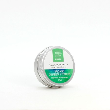 Bálsamo de Menta y Tomillo - Cosmética Ecológica Amapola Biocosmetics