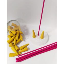 INCENSARIO REDONDO SELENITA