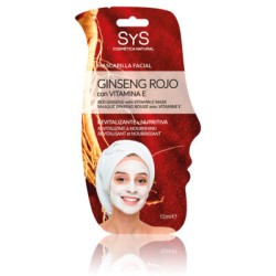 Mascarilla Facial Ginseng Rojo