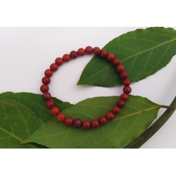 PULSERA JASPE ROJO