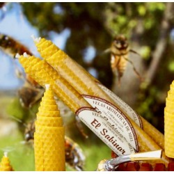 VELA MIEL PEQUEÑA PANAL ABEJA