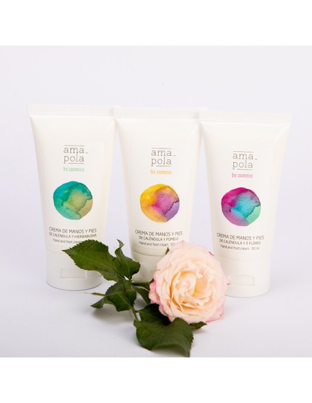 Crema de Manos y Pies Cosmética Ecológica Amapola Biocosmetics