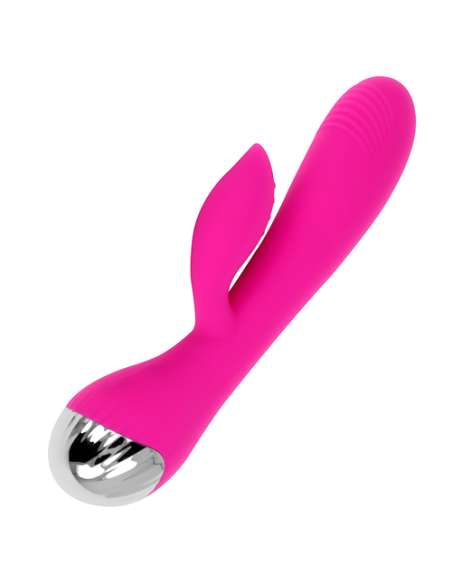 VIBRADOR RECARGABLE CON RABBIT OHMAMA