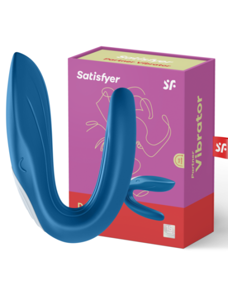 SATISFYER PARTNER TOY WHALE VIBRADOR PARA DOS