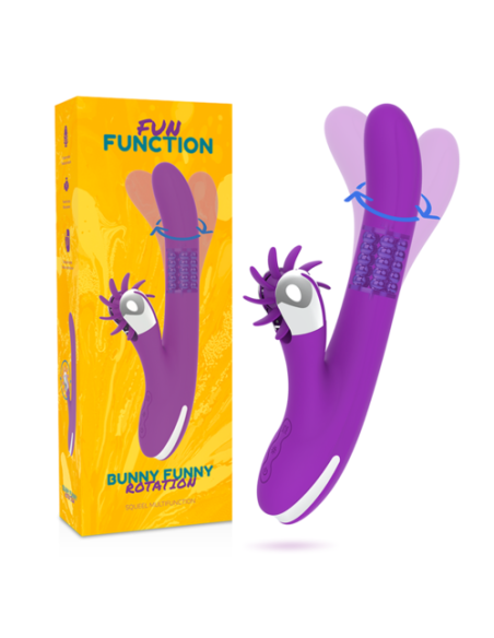 VIBRADOR BUNNY FUNNY ROTATION