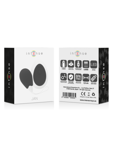 VIBRADOR CONTROL REMOTO HUEVO JAN