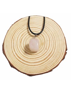 COLGANTE PIEDRA CUARZO ROSA