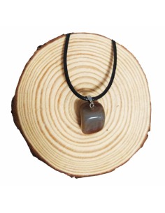 COLGANTE PIEDRA AGATA GRIS