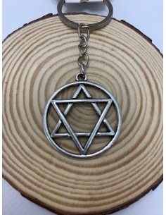 LLAVERO ESTRELLA DE DAVID